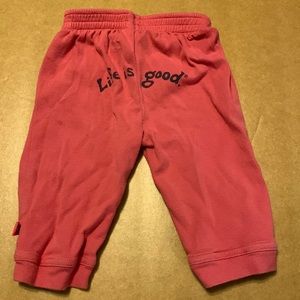 Life is good pink pants